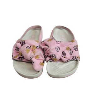 Sugar pineapple knot sandals 9